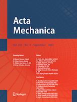 ACTA MECHANICA