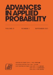 ADVANCES IN APPLIED PROBABILITY