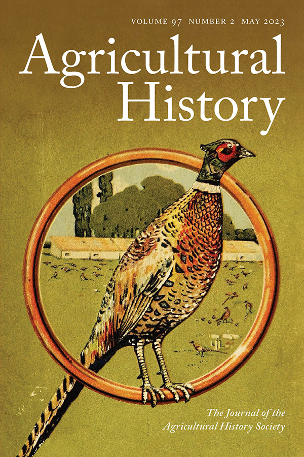 AGRICULTURAL HISTORY