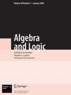 ALGEBRA AND LOGIC