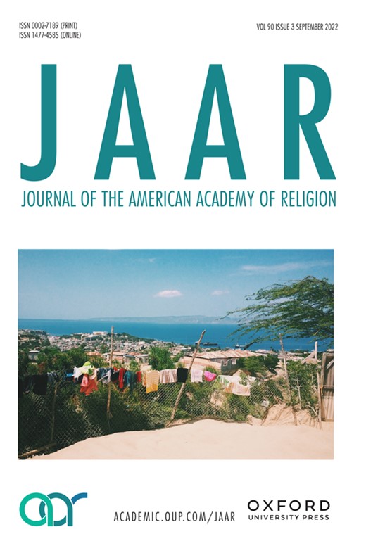 JOURNAL OF THE AMERICAN ACADEMY OF RELIGION