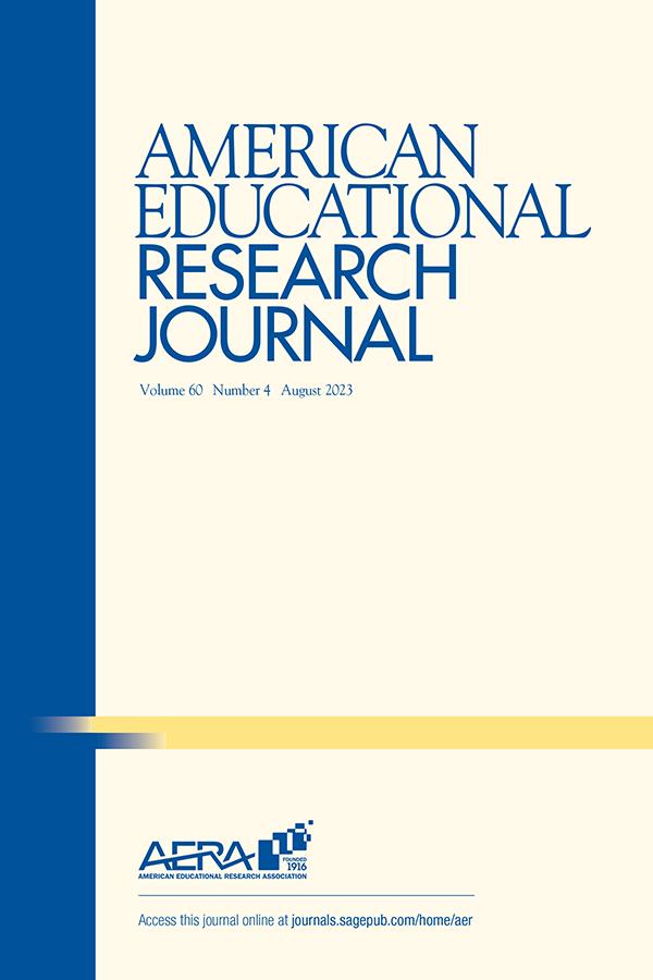 AMERICAN EDUCATIONAL RESEARCH JOURNAL