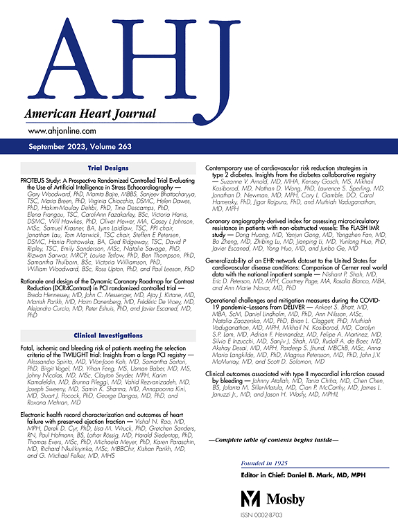 AMERICAN HEART JOURNAL