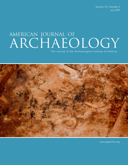 AMERICAN JOURNAL OF ARCHAEOLOGY