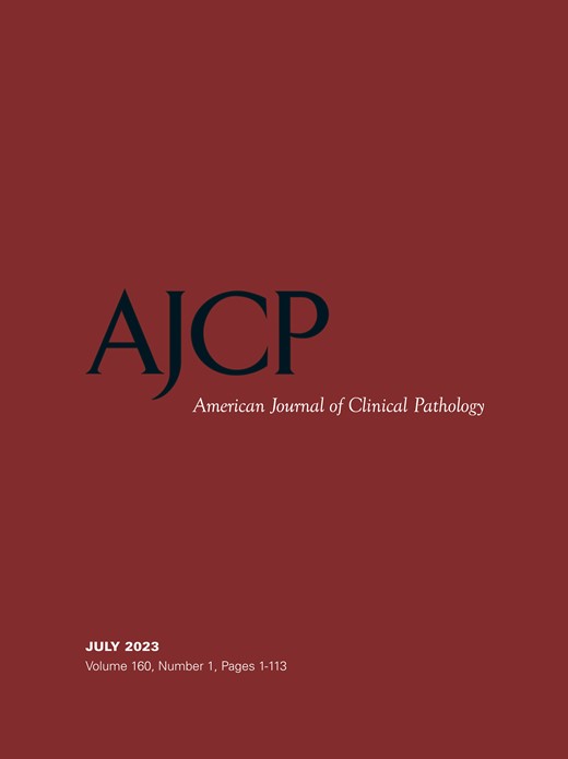 AMERICAN JOURNAL OF CLINICAL PATHOLOGY