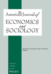 AMERICAN JOURNAL OF ECONOMICS AND SOCIOLOGY
