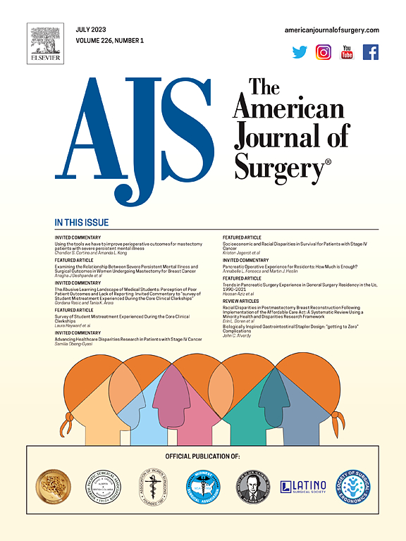 AMERICAN JOURNAL OF SURGERY