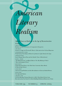 AMERICAN LITERARY REALISM