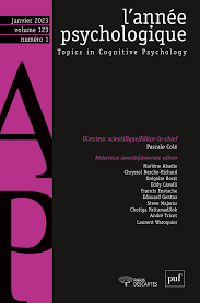 ANNEE PSYCHOLOGIQUE
