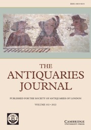 ANTIQUARIES JOURNAL