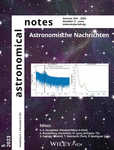 ASTRONOMISCHE NACHRICHTEN