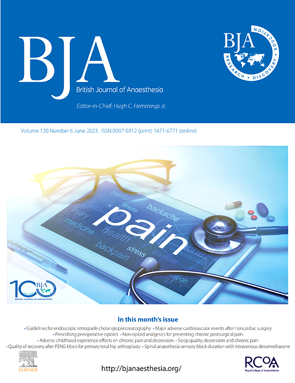 BRITISH JOURNAL OF ANAESTHESIA