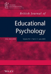 BRITISH JOURNAL OF EDUCATIONAL PSYCHOLOGY