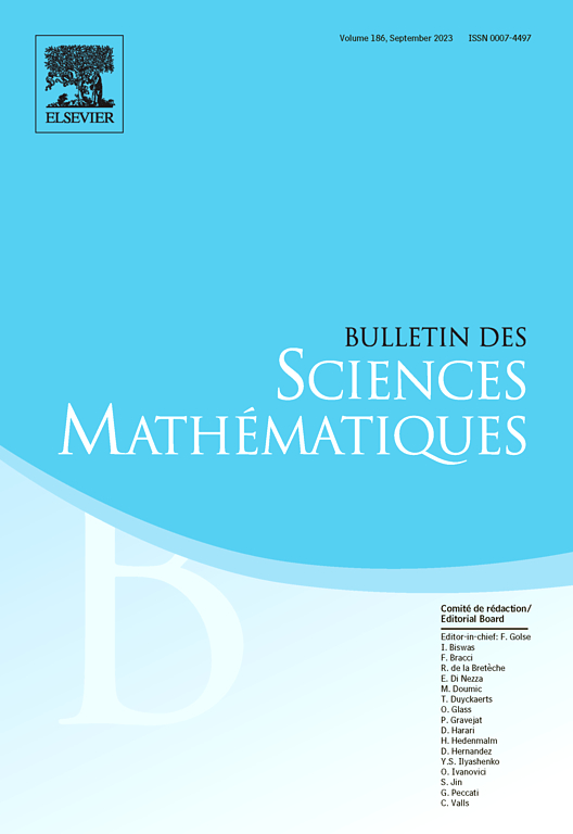 BULLETIN DES SCIENCES MATHEMATIQUES