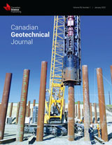 CANADIAN GEOTECHNICAL JOURNAL