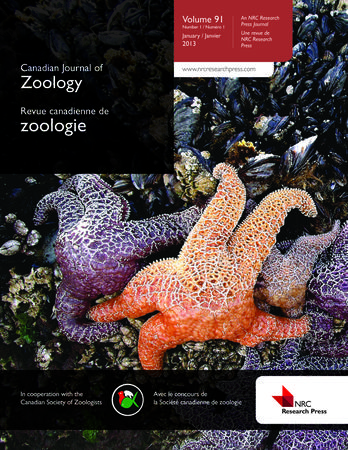 CANADIAN JOURNAL OF ZOOLOGY