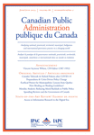 CANADIAN PUBLIC ADMINISTRATION-ADMINISTRATION PUBLIQUE DU CANADA