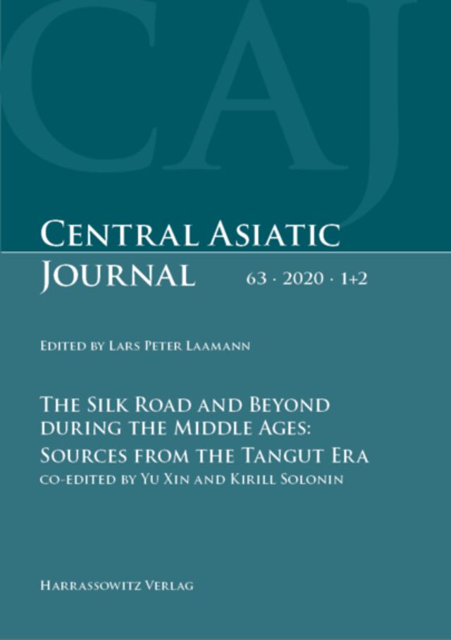 CENTRAL ASIATIC JOURNAL