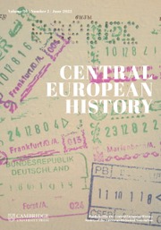CENTRAL EUROPEAN HISTORY