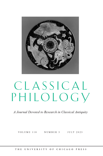 CLASSICAL PHILOLOGY