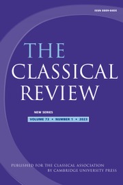 CLASSICAL REVIEW