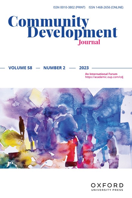 COMMUNITY DEVELOPMENT JOURNAL