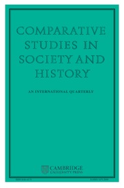 COMPARATIVE STUDIES IN SOCIETY AND HISTORY