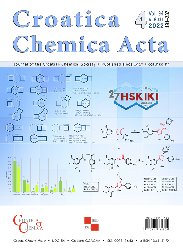 CROATICA CHEMICA ACTA