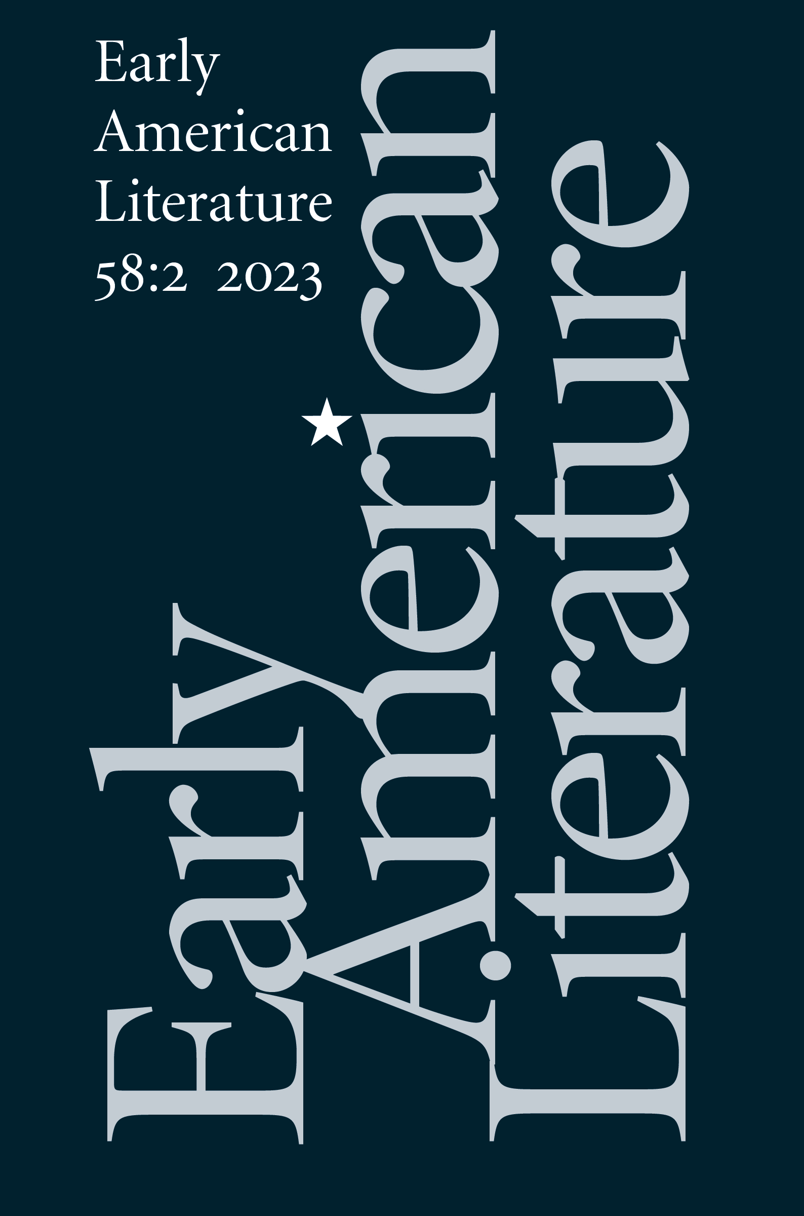 EARLY AMERICAN LITERATURE