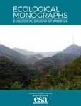 ECOLOGICAL MONOGRAPHS