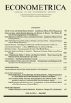 ECONOMETRICA