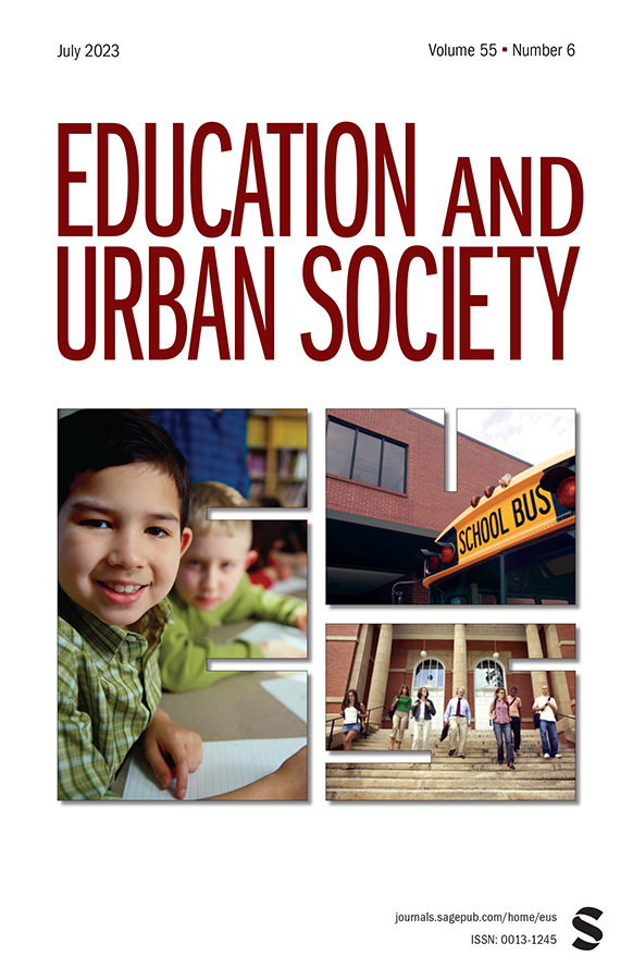 EDUCATION AND URBAN SOCIETY