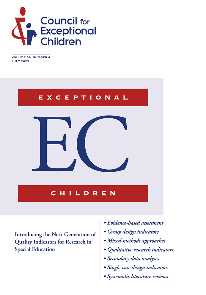 EXCEPTIONAL CHILDREN