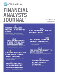 FINANCIAL ANALYSTS JOURNAL