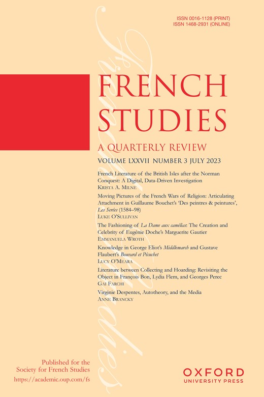 FRENCH STUDIES