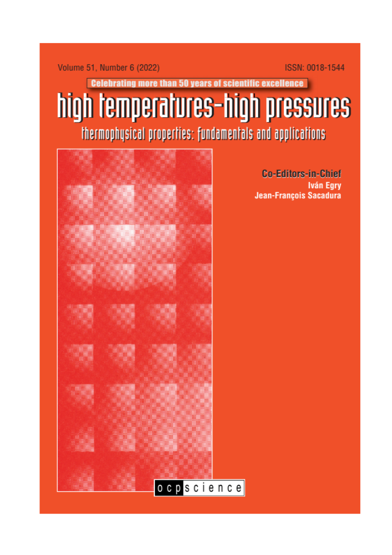 HIGH TEMPERATURES-HIGH PRESSURES