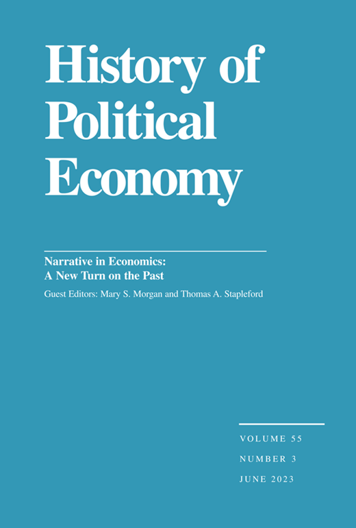 HISTORY OF POLITICAL ECONOMY