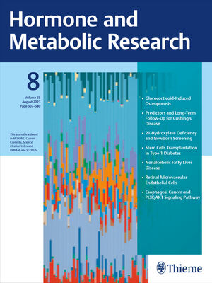 HORMONE AND METABOLIC RESEARCH