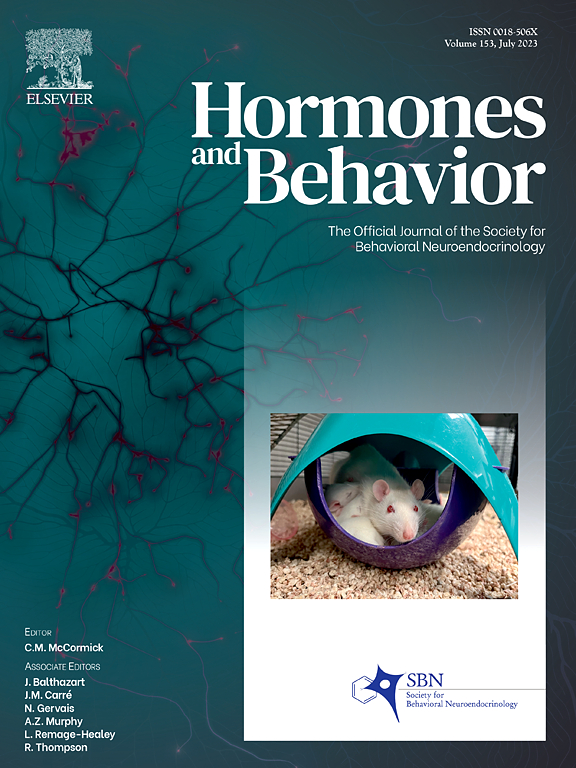 HORMONES AND BEHAVIOR