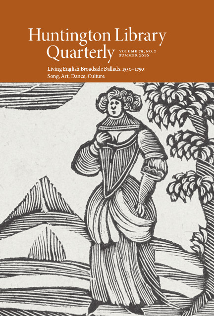 HUNTINGTON LIBRARY QUARTERLY