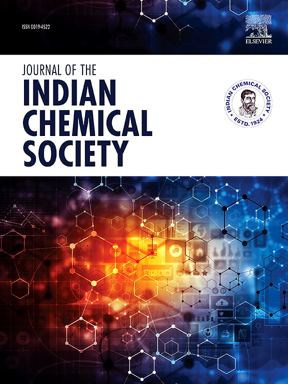 JOURNAL OF THE INDIAN CHEMICAL SOCIETY