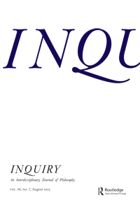 INQUIRY-AN INTERDISCIPLINARY JOURNAL OF PHILOSOPHY