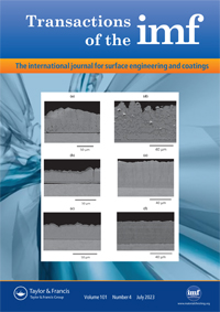 Transactions of the Institute of Metal Finishing