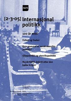 INTERNASJONAL POLITIKK