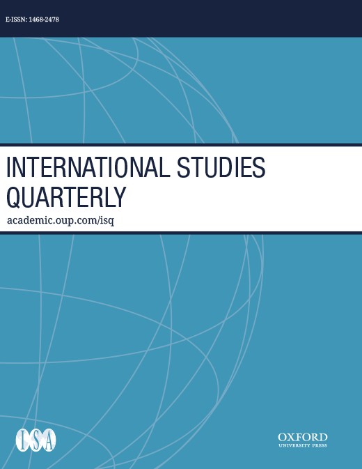 INTERNATIONAL STUDIES QUARTERLY