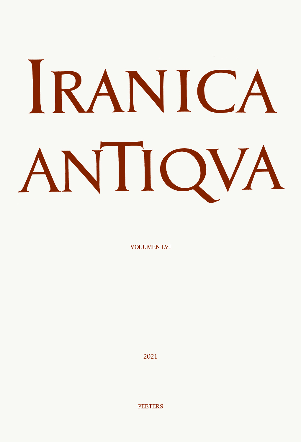 IRANICA ANTIQUA