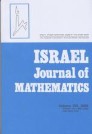 ISRAEL JOURNAL OF MATHEMATICS