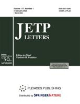 JETP LETTERS