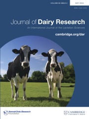 JOURNAL OF DAIRY RESEARCH