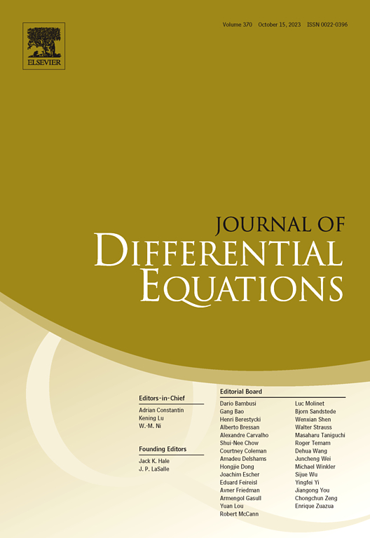 JOURNAL OF DIFFERENTIAL EQUATIONS